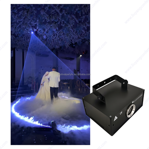Éclairage de scène laser RGB <span class=keywords><strong>3D</strong></span> animé DMX512, projecteur de disco activé par le son, faisceau lumineux CRI 90 IP33, garantie 2 ans, AC - Product Image 4