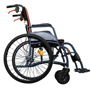 Fauteuil roulant manuel Takan en alliage de magnésium, grandes roues, léger, pliable, confortable, chaise de voyage - Product Image 2