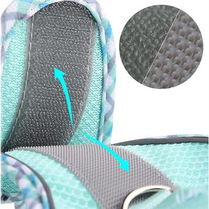 Tali kekang anjing peliharaan, beberapa warna untuk anjing luar ruangan dapat disesuaikan kotak-kotak reflektif Harness rompi tali untuk anak anjing - Product Image 4