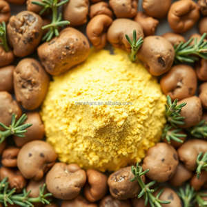 Пищевой порошок карнозовой кислоты экстракт из розмарина травяная добавка для улучшения здоровья домашних животных бочки на растительной основе упаковка - Product Image 1