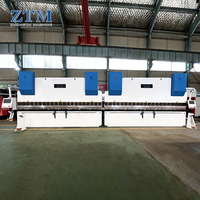 Presse plieuse tandem synchrone CNC 4+1 axes à tonnage personnalisable, système CYBELEC CT12, pour usinage de l'acier inoxydable – Meilleures ventes