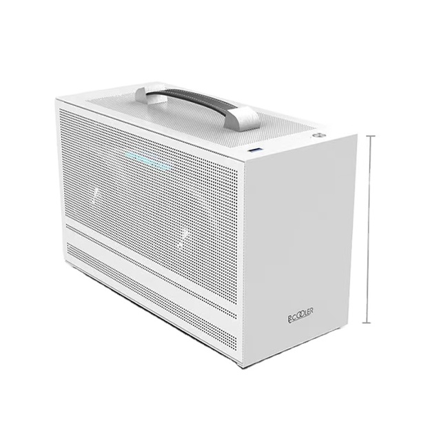 I100 ITX MINI Small Case All Aluminum Suitcase  ITX Mini NAS Server case SFF Hot Selling Custom Small case Mini Itx Computer