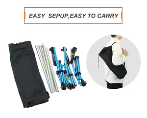 Cama de Campaña Plegable de Aluminio de 2 Vías, Ligera y Ajustable, para Exteriores, Precio de Fábrica, Ideal para Senderismo - Product Image 3