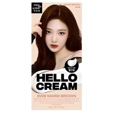 Mijangsen สินค้าใหม่ Hello Cream Dye สีน้ำตาลโทนอุ่น1ชิ้น - Product Image 1
