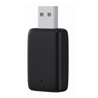 Mini adaptateur dongle 2-en-1 : convertit CarPlay et Android Auto filaires en sans fil, USB Type-C, WiFi, BT 5.4