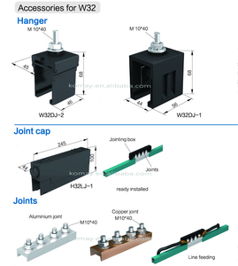 Komay trên không cần cẩu 500A 800A đơn cực cách điện dây dẫn đường sắt cung cấp điện đường sắt Thanh xe buýt - Product Image 6