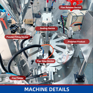 Máquina Automática para Llenado y Sellado de Tapas de Rosca para Polvo de <span class=keywords><strong>Té</strong></span> <span class=keywords><strong>Verde</strong></span> Matcha - Product Image 4