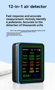 Détecteur <span class=keywords><strong>de</strong></span> <span class=keywords><strong>CO2</strong></span> WiFi 12-en-1, moniteur <span class=keywords><strong>de</strong></span> qualité <span class=keywords><strong>de</strong></span> l'air intérieur avec lectures en temps réel pour les salles <span class=keywords><strong>de</strong></span> <span class=keywords><strong>classe</strong></span> et les établissements scolaires - Product Image 4
