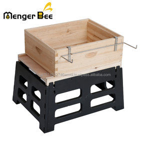 Nuevo Soporte de Plástico Negro Único para Colmenas de Abejas, para Apicultura, 10/8 Cuadros, Modelo HST-1, con 2 Años de Garantía - Product Image 1