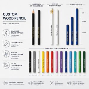 Crayon en bois HB promotionnel avec motif d'animaux mignons de dessins animés, en vrac, avec gomme, cadeau créatif pour enfants - Product Image 3