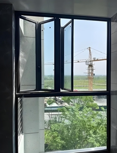 Diseño deslizante de ventanas plegables de madera maciza con apertura vertical insonorizada, para hoteles al aire libre y exteriores, función de pantalla plegable - Product Image 5