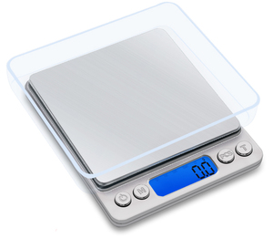 Báscula Digital Comercial para Joyería SY, Báscula de Bolsillo para Pesar en Gramos, AWS 1 kg, 2 kg, 3 kg, 1000 g, 2000 g, 3000 g, 0.1 g, 0.01 g - Product Image 1