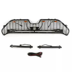 Parrillas automáticas con luces ámbar Parrilla delantera del coche de la <span class=keywords><strong>camioneta</strong></span> para <span class=keywords><strong>RAV4</strong></span> 2019 - <span class=keywords><strong>2022</strong></span> - Product Image 4