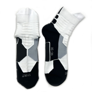 Cotton Blend Athletic Running Socks Shock-Absorbing Cushioned Sole Training Socks for Men <strong>Women</strong> Breathable Sports Workout Socks - Product Image 2