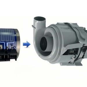 Élément chauffant instantané pour eau chaude, anneau chauffant à film épais en acier inoxydable pour lave-vaisselle Siemens Bosch - Product Image 1