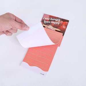 Bloc-notes personnalisé, autocollants magnétiques pour réfrigérateur, bloc-notes pour mémos, aimants pour liste de courses organisée - Product Image 1