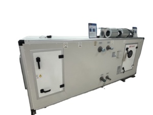 เครื่องปรับอากาศแบบปรับปริมาณลมได้ 4 แถว ระบบ HVAC ขนาด 5 แรงม้า แบบตั้งพื้น ใช้น้ำเป็นสารทำความเย็น  รับสั่งทำตามความต้องการจากผู้ผลิต AHU - Product Image 1