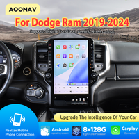 Écran tactile Android Carplay 14,4 pouces, autoradio, lecteur multimédia vidéo pour Dodge Ram 2019-2024, navigation GPS