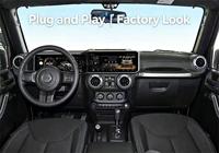 Écran Android double 12,3 pouces RoadNavi pour Jeep Wrangler JK 2011-2017, autoradio numérique