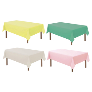 Nhựa bảng Bìa picnic Đảng 54 ''* 108'' bảng vải hình chữ nhật trang trí Khăn trải bàn - Product Image 3