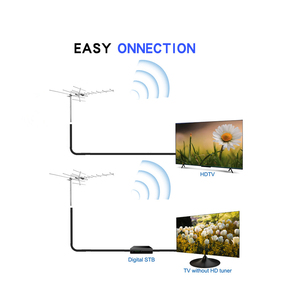 Antena de TV HD para Exteriores, de Largo Alcance, Digital, VHF, OEM ODM de China, de Una Sola Pieza - Product Image 2