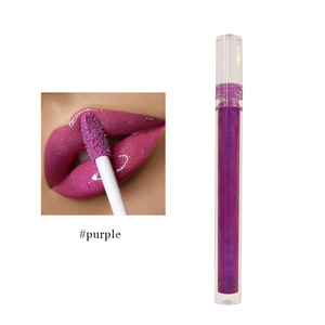 Nouveau design de Guangzhou brillant à lèvres bio scintillant scintillant rose fraise ingrédients minéraux liquide hydratant nourrissant - Product Image 1