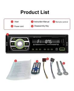 Car MP3 <b>Player</b> with <b>USB</b> AUX FM Transmitter BT5.0 WAV Support RGB Lights for Dashboard Mount - Product Image 3