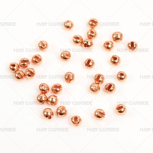 Material de atado de Ninfa, cuentas ranuradas de <span class=keywords><strong>tungsteno</strong></span> - Product Image 6