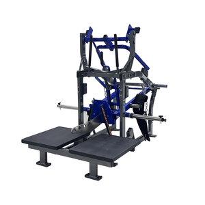 Commerciële plaatbelastbare squat training gewogen tailleband veiligheidsstalen constructie verstelbaar duurzaam benen bodybuilding - Product Image 2