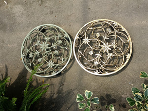 Artesanías Metálicas al por Mayor con Ruedas Universales, Bandejas Móviles, Soportes para Flores, Maceteros, Estantes para Flores para Jardines y Patios - Product Image 4
