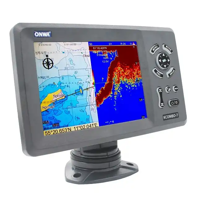 KCombo-7 7inch GPS plotter / Fishfinder
