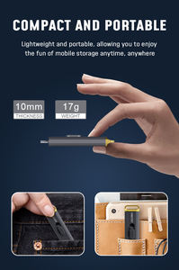 Unidad Flash <span class=keywords><strong>USB</strong></span> 3.0 OSCOO D8 <span class=keywords><strong>de</strong></span> 20 Gbps, Metálica, 512 GB/1 TB/2 TB, Encriptada, Garantía <span class=keywords><strong>de</strong></span> 3 Años, <span class=keywords><strong>Precio</strong></span> <span class=keywords><strong>de</strong></span> Fábrica, Buena Calidad - Product Image 6