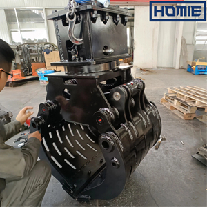 <span class=keywords><strong>Bauma</strong></span> Exhibe en China: Nueva Pinza Hidráulica para Excavadora, Reciclaje de Chatarra y Metales, y Demolición de Rocas - Product Image 6