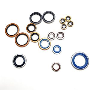 Rondelles industrielles plates en caoutchouc EPDM collées, taille en pouces 1/4\" 1/2\" - Product Image 3