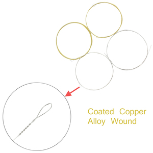 Fábrica al por mayor IRIN instrumentos desplumados 4 cuerdas accesorios BJ10 <span class=keywords><strong>Banjo</strong></span> cuerdas de alta calidad - Product Image 5