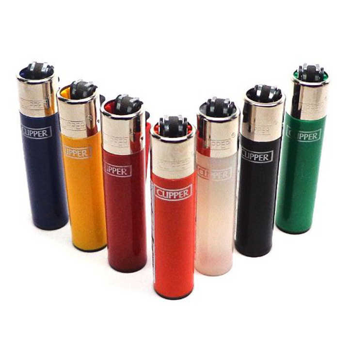 Full Size Random Color & Mix Design Refillable Clipper Lighters Lighter