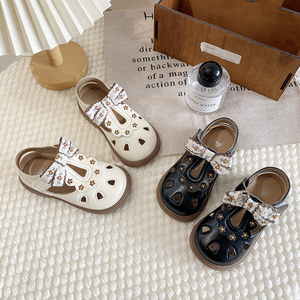 Sandali Versatili da Principessa per Donne e Bambine, Nuove <span class=keywords><strong>Scarpe</strong></span> Estive <span class=keywords><strong>Eleganti</strong></span> con Suola Morbida, Sandali Casual Piatti per Ragazze - Product Image 1