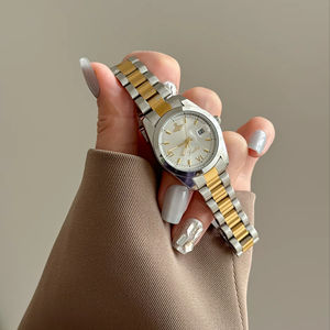 <span class=keywords><strong>Montre</strong></span> de Luxe pour Femme Scottie 9789, Mouvement à Quartz, Cadran Multicolore de 28mm, <span class=keywords><strong>Bracelet</strong></span> en Acier Inoxydable, Mouvement Importé, Étanche - Product Image 5