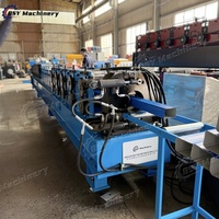 Servo Motorlu Kare İniş Borusu Rulo Şekillendirme Makinesi 2'si 1 Arada Bükme ve Boyun Açma Ünitesi Yağmur Suyu Drenaj Borusu Şekillendirme Makinesi