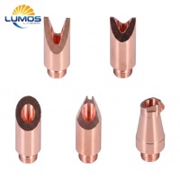 Buse de pistolet de soudage laser Hanwei de haute qualité, accessoires en cuivre pour machine de soudage industrielle, consommables pour torche portative