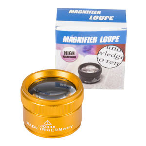BIJIA Tragbare 30x K9 Diamant Lupe Schmuck Lupe Lampe Gewinde Zähler Leinen Tester Lupe - Product Image 3