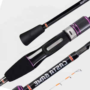 คันเบ็ดตกปลา GETWICK CAGB PURE LURE สำหรับตกปลาทะเล คันคาร์บอน ด้ามจับ EVA ปลายคันทำจากไทเทเนียมอัลลอย ไกด์ Fuji แอคชั่นปานกลาง-เร็ว แข็งแรง ทนทาน - Product Image 2