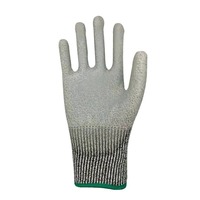 Gants anti-coupure personnalisables de 5e niveau HPPE, anti-morsure, anti-perforation, pour abattage, EN388, avec revêtement PU givré, pour la manipulation du poisson