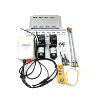 Control Remoto Inalámbrico Industrial LCC QA600 con Sistema de 4 Botones a Prueba de Agua para Camión Bomba de Concreto