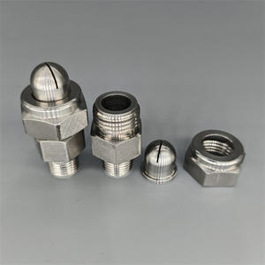 يوهو BHC نوع UniJet الهواء تهب قبالة جهاز إزالة الغبار التبريد رشاش المروحة المسطحة فوهة ، البخار شقة مروحة الهواء الفوهات - Product Image 6