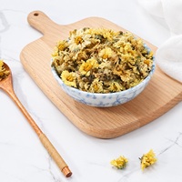 Teh Herbal Krisan Bebas Kafein Tongxiang Hangbaiju, Kuncup Bunga Kering, Daun Teh Lepas untuk Grosir