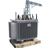 Transformateur de puissance immergé dans l'huile à haut rendement énergétique YongHui, bobines en cuivre/aluminium, 6kV/10kV/35kV 380V