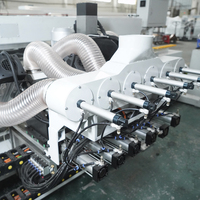 Machine de perçage et de fraisage latérale CNC JIYU KHM-608D avec ATC 6 outils pour 45 °   Traitement des coins Lamello et Miter Corner