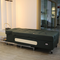 Fauteuil multifonctionnel pour pédicure et massage des pieds Fauteuil à shampoing moderne en acier inoxydable avec bol pour les salons de beauté et les services de spa