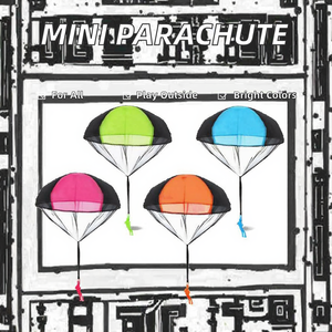 ROXGOCT Factory Wholesale Unisex Outdoor Flying Toy Mini Soldier Parachute Toys Hand <b>Throwing</b> Colors Made Durable Plastic for - Product Image 3